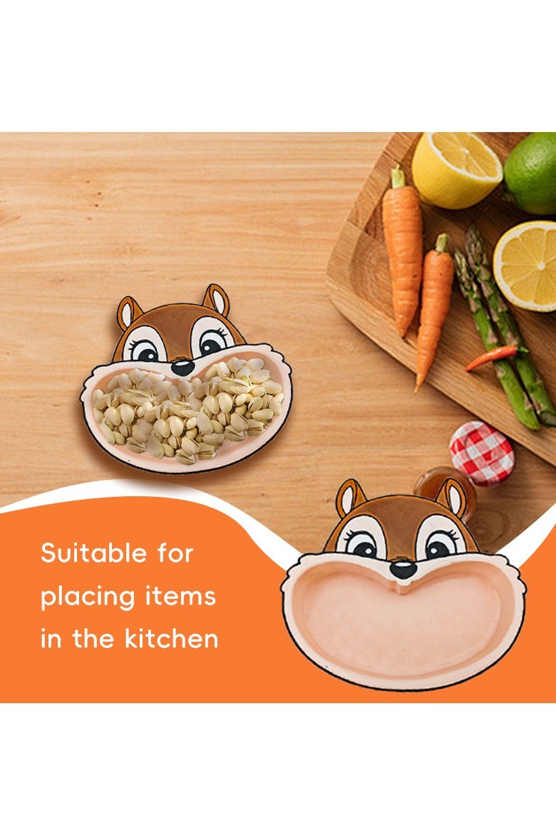 عام "وعاء سنجاب ظريف للأطفال - وعاء مخصص للمكسرات أو الأرز، تصميم سنجاب لطيف للاستخدام المنزلي" - Image 3