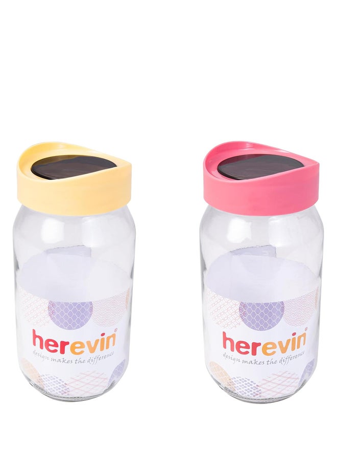 Herevin Glass Canister Storage Jar
