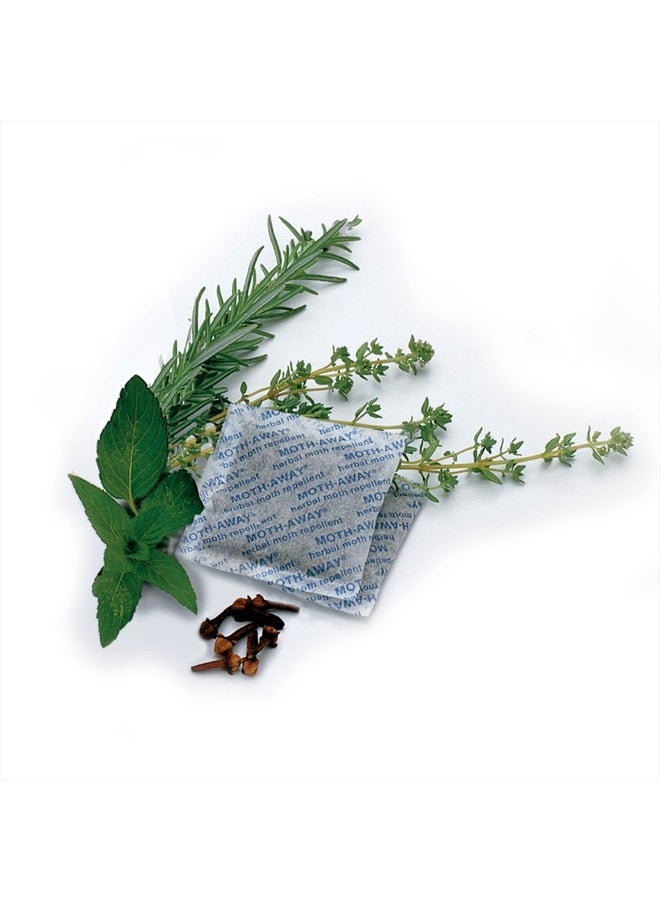 RICHARDS Homewares Moth Away Sachets Nontoxic (White) (1-Pack of 24 Sachets) - Image 2