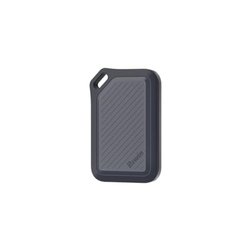 SSD خارجي PR2000 للاستخدام الخارجي، هيكل متين من سبائك الألومنيوم، لمسة نهائية سوداء غير لامعة، IP67 مقاوم للغبار/مقاوم للماء + حماية من السقوط 3 متر + سرعة 2000 ميجابايت/ثانية - Image 1