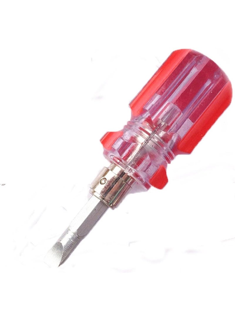 GGOOT Dual-purpose Screwdriver Telescopic Screwdriver Cross Ratchet Screw Manual Hardware Tools Hand tool accessories  - Image 1