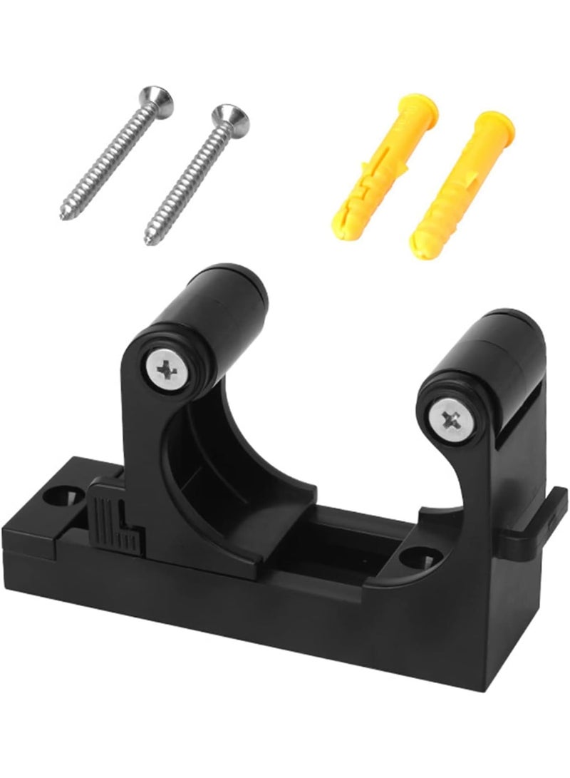 SOLARAE Bike Wall Mounts, Bike Wall Mounts for Garage, Mountain Bicycle Wall Rack Storage System, Adjustable Bicycle Parking Clip Bike Hooks for Wall for Basement or Garage Space Saver - Image 1