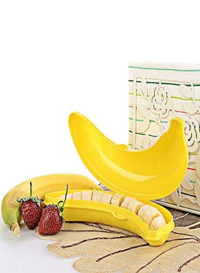 Crystalia Banana Case 23 cm, 2 Packs, Reusable Premium Quality Protector, 100% BPA-Free Banana Saver Case, Dishwasher Safe, Fruit Keep Fresh Container - Image 4