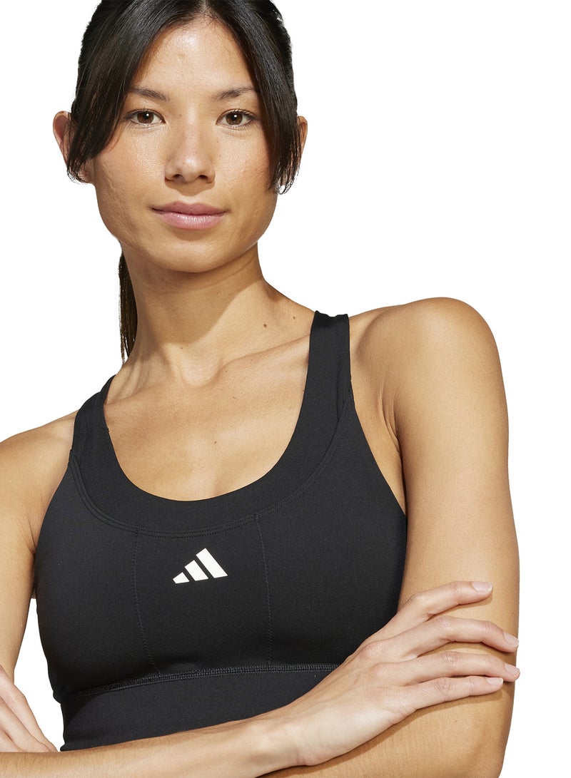 Adidas Run Pocket Medium Support Bra - Image 3