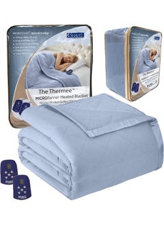 Thermee Micro Flannel Thermee Micro Flannel Queen-Size Electric Heated Blanket  - Image 1