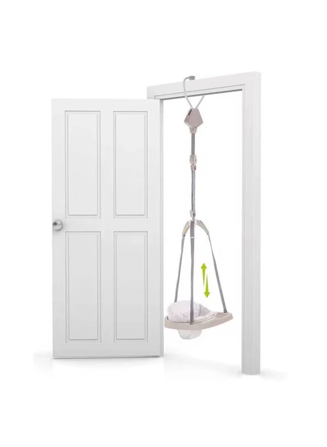 كرسي معلق وقافز للأطفال مزود بمقعد مبطن وأشرطة قابلة للتعديل ونابض ممتص للصدمات - Image 3