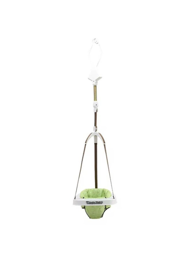 كرسي معلق وقافز للأطفال مزود بمقعد مبطن وأشرطة قابلة للتعديل ونابض ممتص للصدمات - Image 5