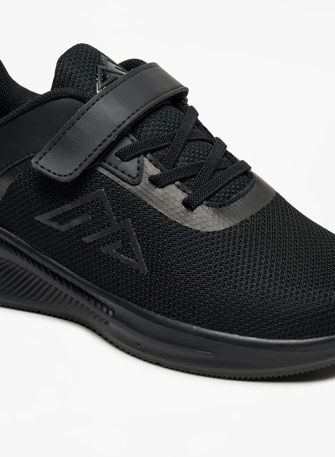 Oaklan by Shoexpress Mesh Textured Shoes with Hook and Loop Closure
