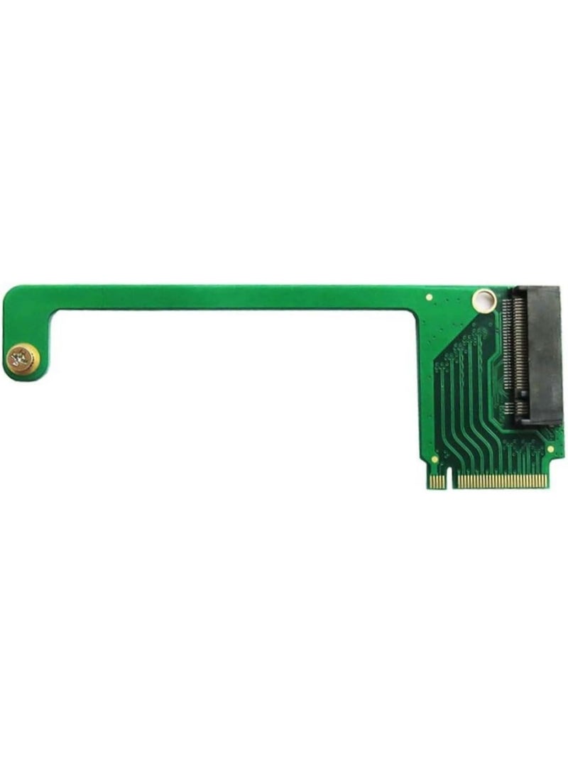 Rog Ally Handheld M.2 SSD Adapter, 90 Degree 2230 to 2280 NVMe M-Key 5Pin PCIe 4.0 SSD Expansion Upgrade Converter Board, Green - Image 3