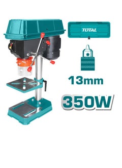TOTAL TOTAL 350W Press Drill 13mm – Adjustable Working Table, 5 Spindle Speed Settings, Max Drilling Capacity 13mm, for Home & DIY Projects  - Image 3