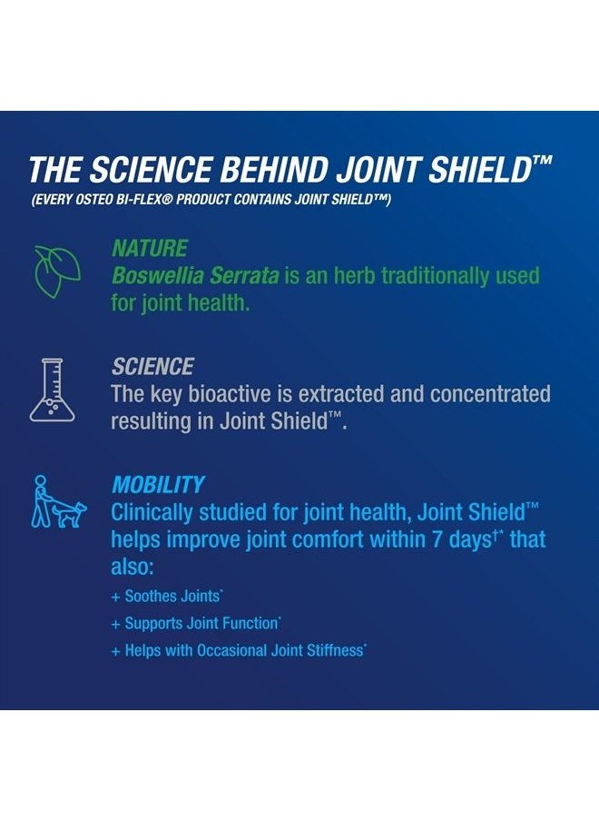 Osteo Bi-Flex - Triple Strength(5), Glucosamine Chondroitin with Vitamin C Joint Health Supplement, Coated Tablets, 120 Count - Image 1