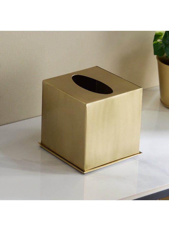 Home Box Verve Metal Tissue Holder 14x14x13.5cm - Image 2