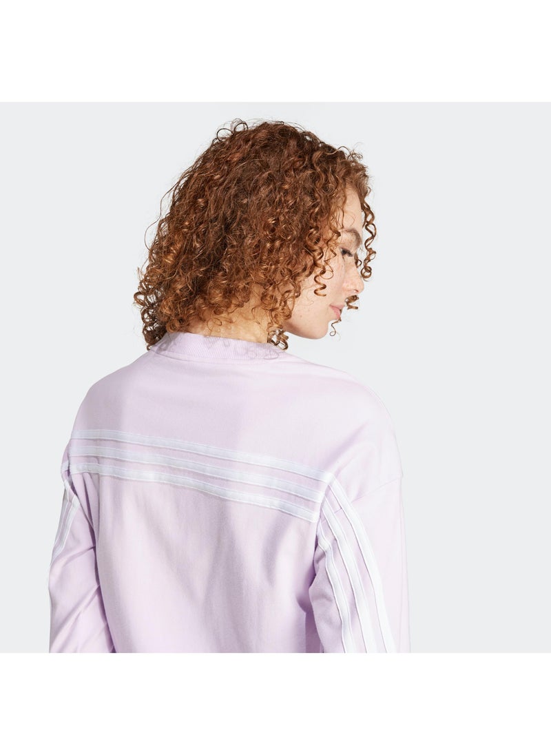 adidas تيشيرت فيوتشر آيكون بثلاث خطوط  - Image 4