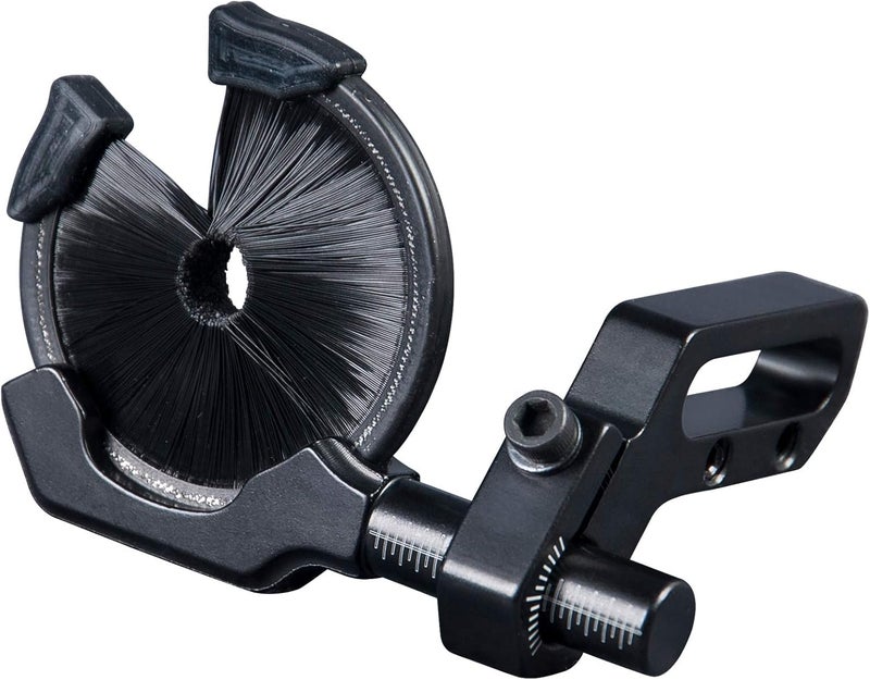 Compound Bow Full Containment Brush Arrow Rest Archery Accessories - Round Replacement Black - Image 3