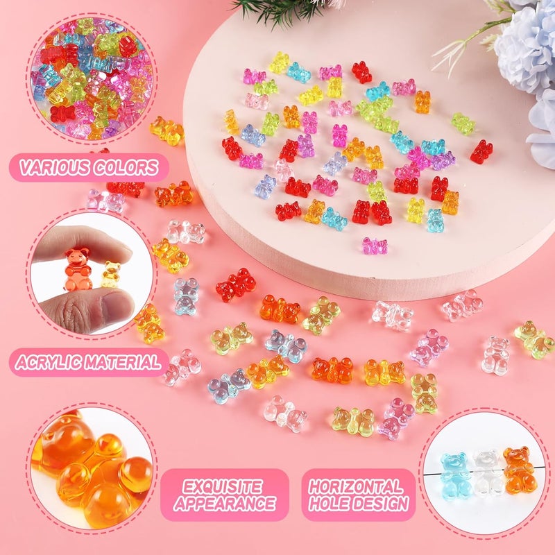 Tmtains Slime Charms Kawaii Resin Charms 3D Cute Nail Charm Mini Flatback Luminous Animal Charm Bulk Resin Jewelry Making Turtle Embellishments Supplies for Cell Phone Scrapbooking DIY Crafts - Image 2