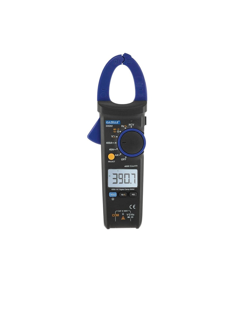 Gazelle Gazelle G9202, 400A Auto Ranging Digital Clamp Meter  - Image 1