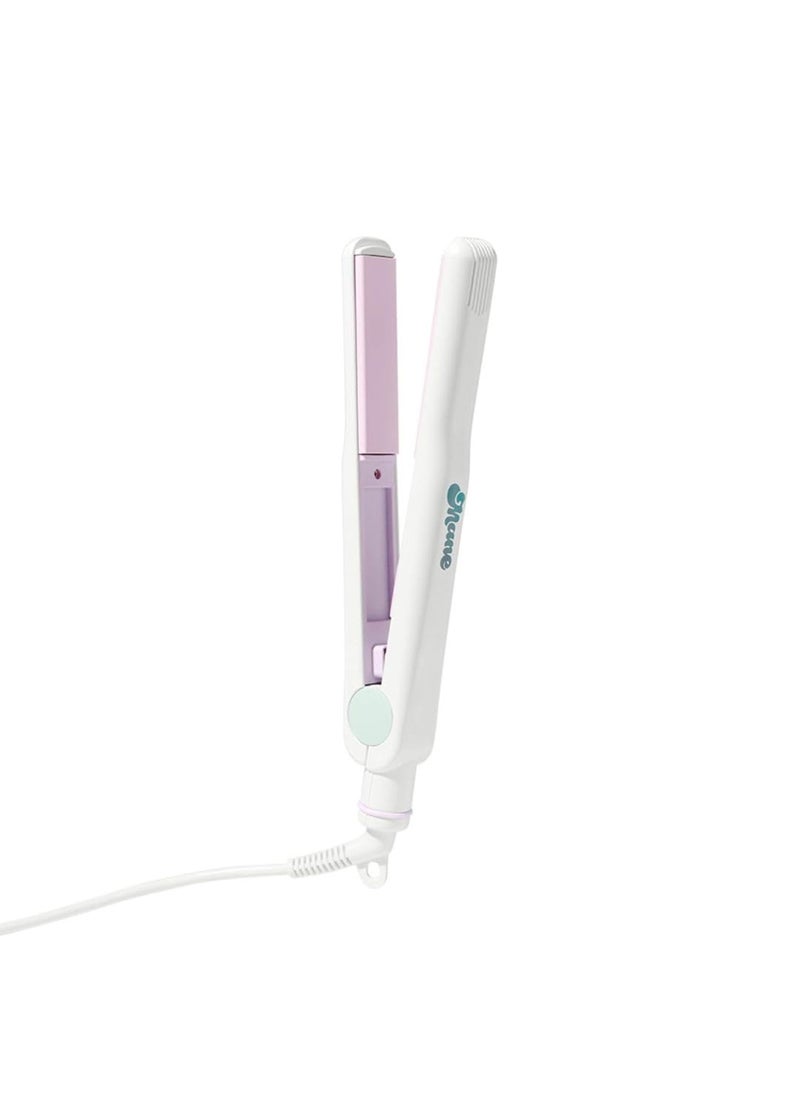 mane Mane MultiUse Flat Iron  1 Inch Ceramic Hair Straightener that Straightens Waves  Curls Hair  Tames Frizz  Flyaways Boosts Volume  Increases Shine 
