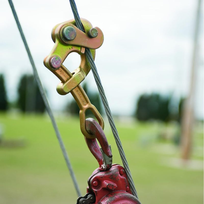 كلاين تولز 1625-20 قبضة مصنوعة في الولايات المتحدة الأمريكية أداة سحب الأسلاك من هافن للحبل السلكي حتى 0.75 بوصة أقصى حمل 8000 رطل - Image 3