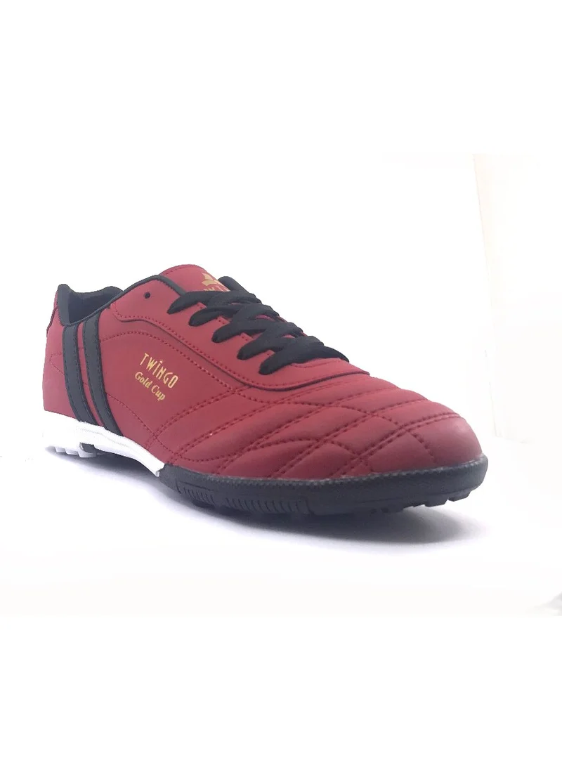 TwinGo 134 Red Men's Turf Football Shoes