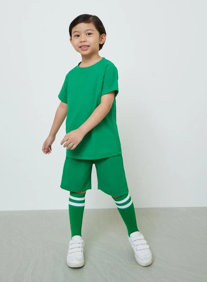 ستايلي Boys Cotton Sports Jersey Shorts With Side Pocket