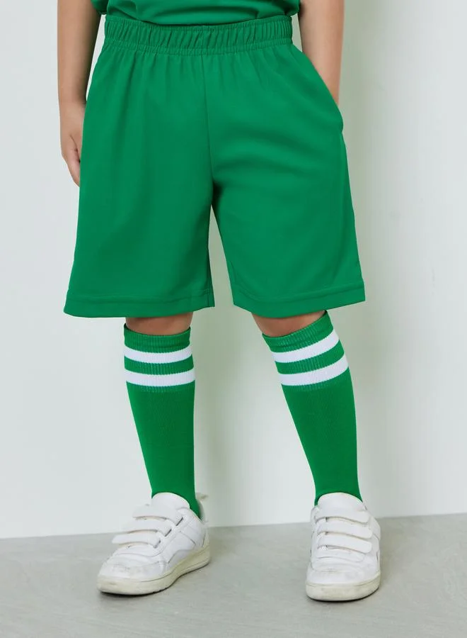 ستايلي Boys Cotton Sports Jersey Shorts With Side Pocket