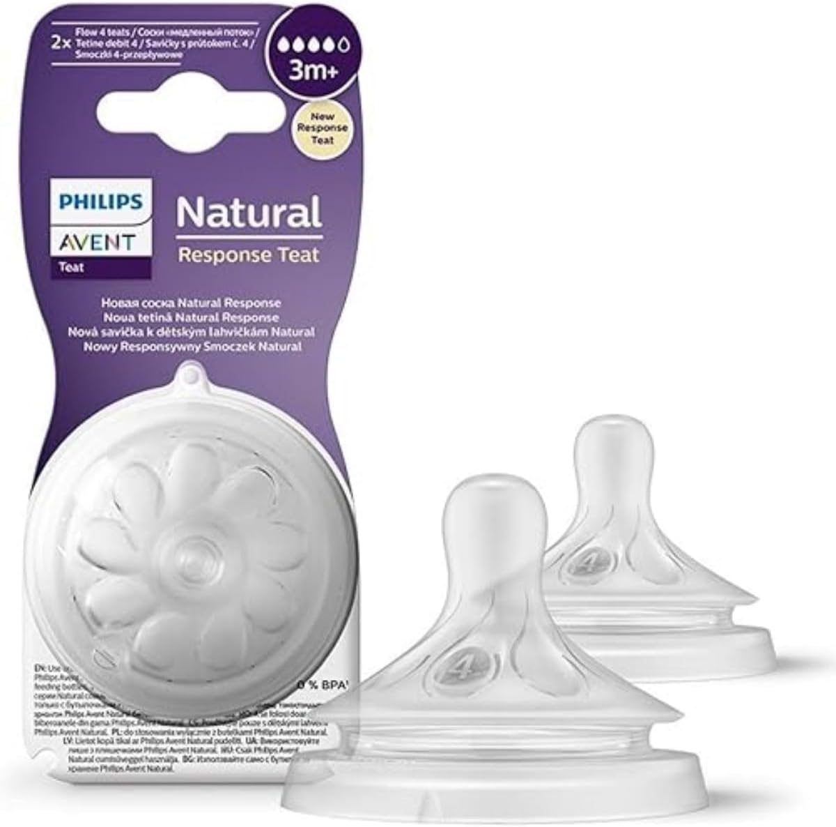 Avent Philips Avent Natural Response Teats for Infants