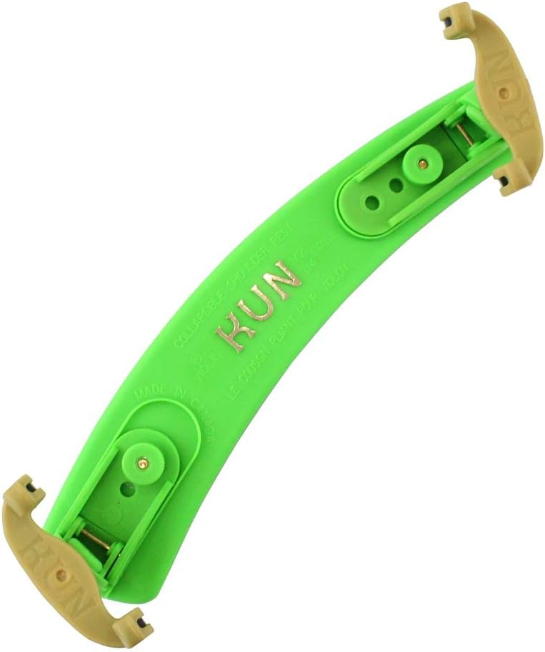 Collapsible 1/2 & 3/4 Violin Shoulder Rest - Atomic Green