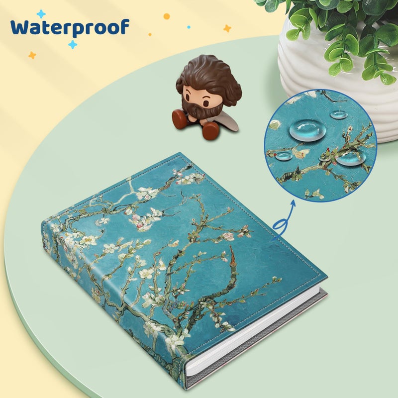 فينتي Fintie Photo Album 4x6 Photos - 52 صور صغيرة صغيرة من السعة النباتية ، ألبوم صورة محفظة محفظة ، ألبوم محفظة للعائلة - Image 5