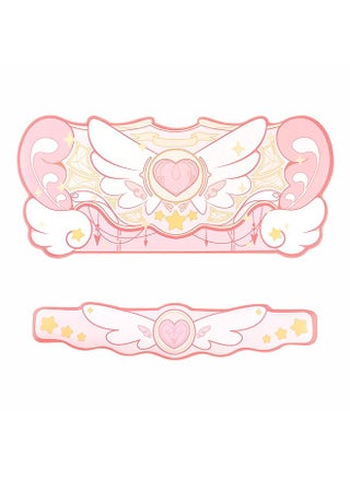 Kawaii Mouse Pad Wrist Rest Support Set Non Slip Rubber Base Desk Mat And Memory Foam Wrist Rest For Keyboard And Mouse Perfect For Gaming Or Home Office Work Pink - pzsku/Z5EDFFEB4E43E14CB12D4Z/45/_/1715317414/0bf6d819-046d-429b-8c80-e50209b74ebe