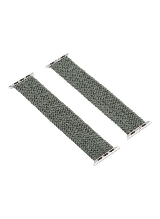 NIBEMINENT Replacement Watchband For Apple Watch Green - Image 1