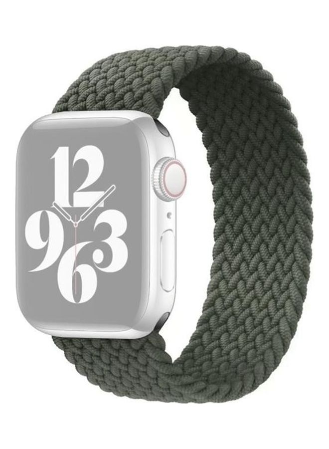 NIBEMINENT Replacement Watchband For Apple Watch Green - Image 2