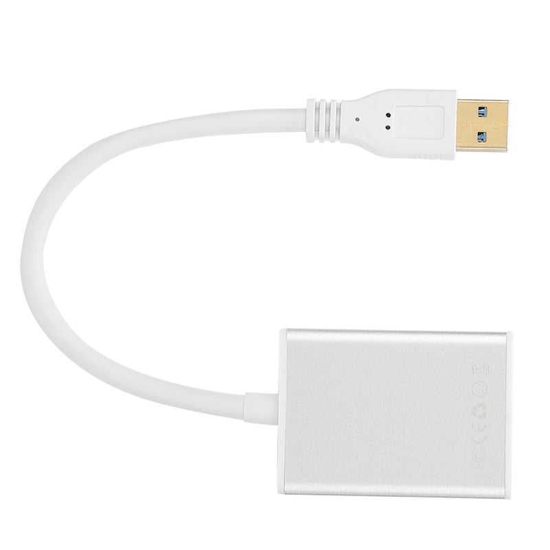 USB 3.0 To HDMI Converter: 1080P/60HZ, 5.9In Cable - Multi-Screen Support (Up To 6 Screens For PC), Audio Video Sync Output For Desktop, Laptop, HDTV, Projector Setup - Image 4
