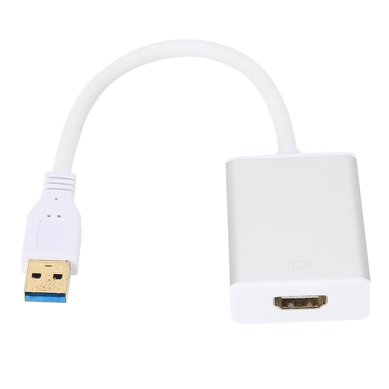 USB 3.0 To HDMI Converter: 1080P/60HZ, 5.9In Cable - Multi-Screen Support (Up To 6 Screens For PC), Audio Video Sync Output For Desktop, Laptop, HDTV, Projector Setup - Image 3