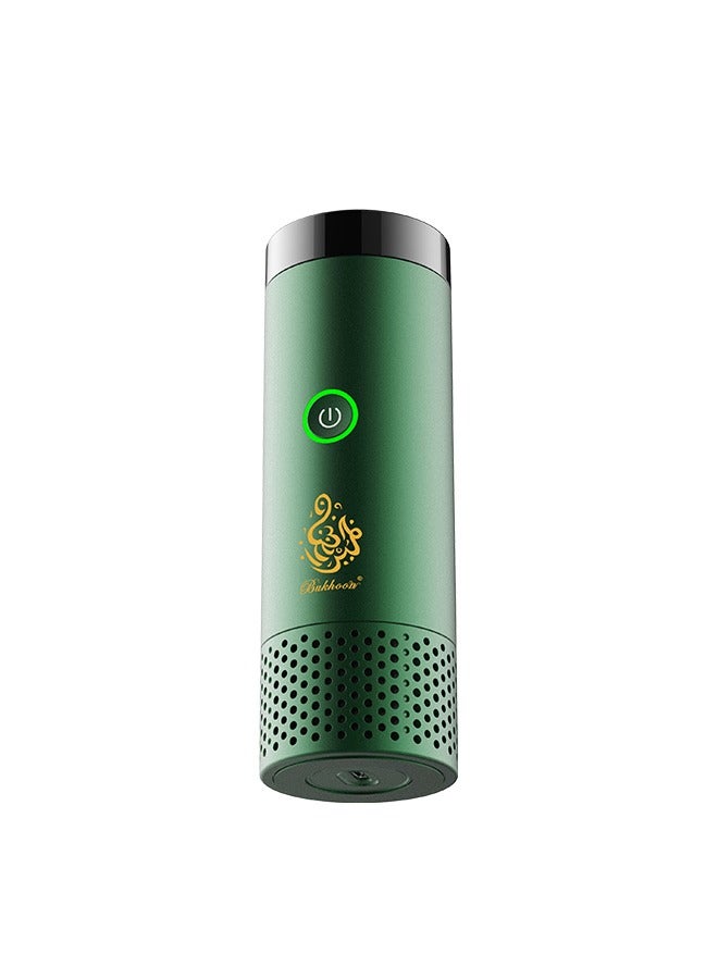 Bukhoon Original Electric Hair Incense Burner, Mini Luxury Arabic Mubkhar High Quality Metal Censer, Gift Set, Original - Image 2