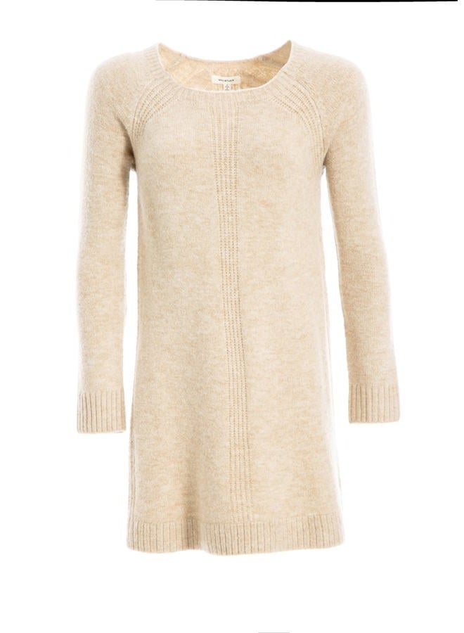 Max Studio Women's Sweater Dress, Heather Oatmeal, XS - Image 5