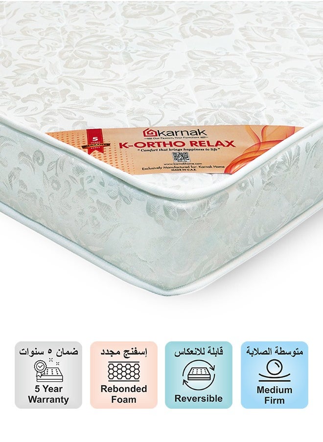 KARNAK Karnak K-Ortho Relax Medical Mattress (Medium Firm Feel) - 180 x 190cm (UK - Short Super King Size) 20 Centimeters  - Image 2