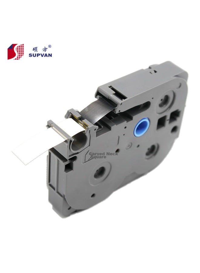 Shuofang Label Machine Ribbon Label Tape, 12mm White Background With Black Text, Standard Laminated Label Tape L-231, Label Paper, Self-adhesive Sticker, Suitable For Shuofang Label Machine Lp5125/c/e - Image 5