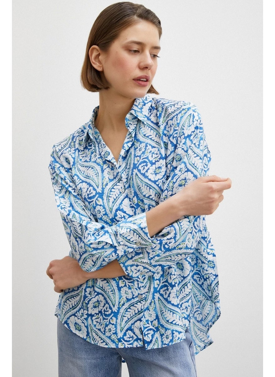 Shawl Pattern Modal Shirt Blue - pzsku/Z5EE07FA37CC4CB971D44Z/45/_/1741336248/c0a1f8bf-48f5-4848-934a-e1258cdc331f