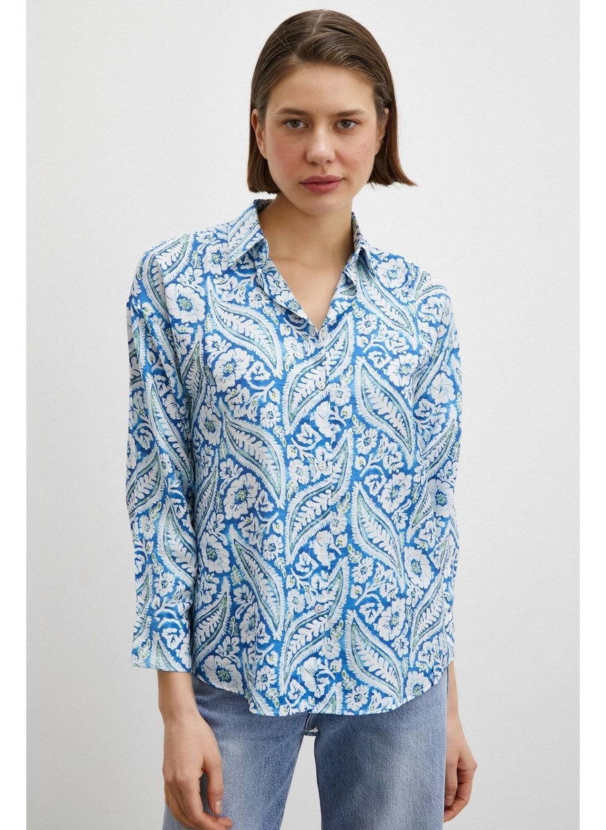 Shawl Pattern Modal Shirt Blue - pzsku/Z5EE07FA37CC4CB971D44Z/45/_/1741336324/67a14714-e256-4684-96b8-fbc492cd8982