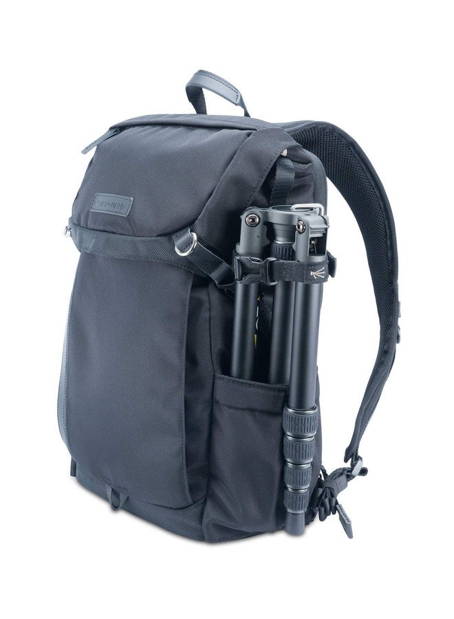 Vanguard Camera Backpack |VEO GO 46M BK I 1-2 DSLR/Mirrorless Cameras with Medium Lens Attached, 2-3 Lenses, Flash and Accessories I Upto 15 inch Laptop I Rain Cover Included, Black - Image 3
