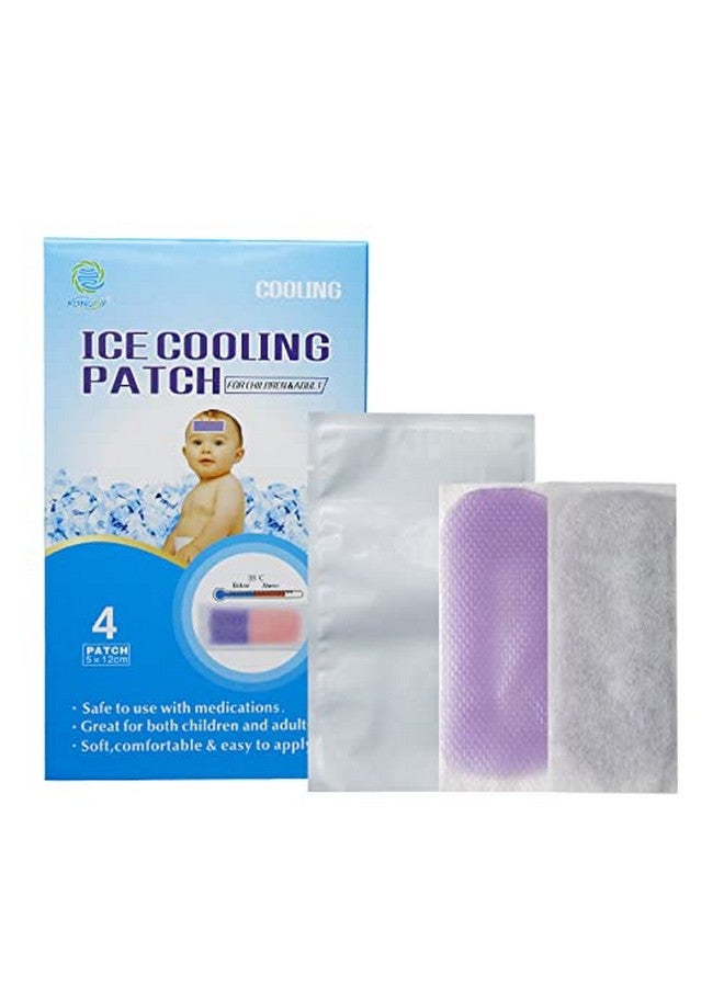 AHC Baby & Kids Cooling Gel Patch For Fever Colour Changing Patch (1 Box = 4 Patch) - Image 1