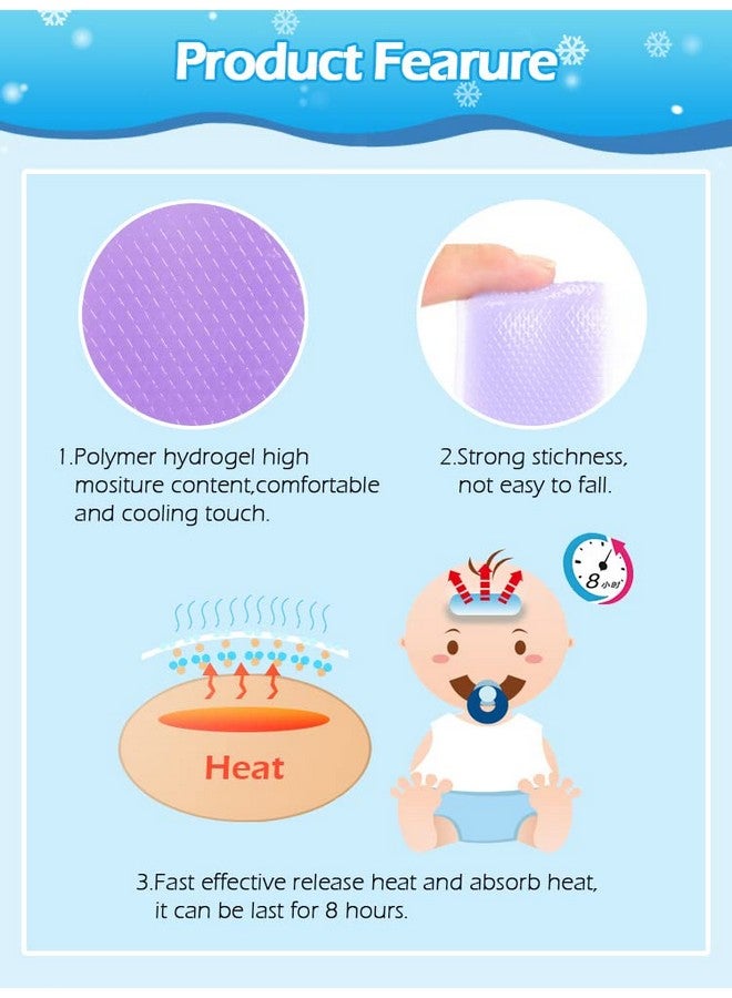 AHC Baby & Kids Cooling Gel Patch For Fever Colour Changing Patch (1 Box = 4 Patch) - Image 5