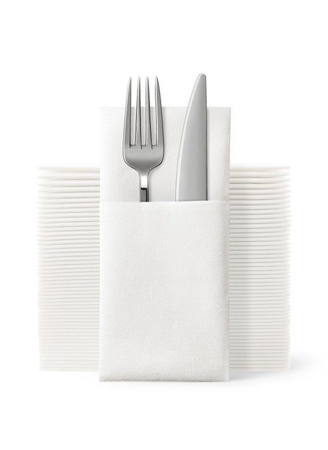 Disposable knife and fork bag restaurant napkin