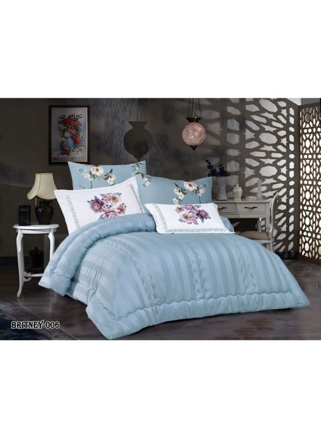 Al Shalhoub طقم لحاف صيفي مكون من 4 قطع - بريتني