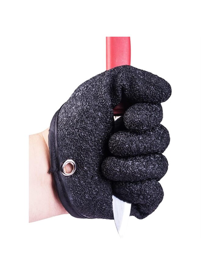 LAMAY Fisherman Professional Catch Fish Gloves, Fishing Glove, Fishing Puncture Proof Gloves, Non-Slip Fishing Gloves?Black? - Image 3