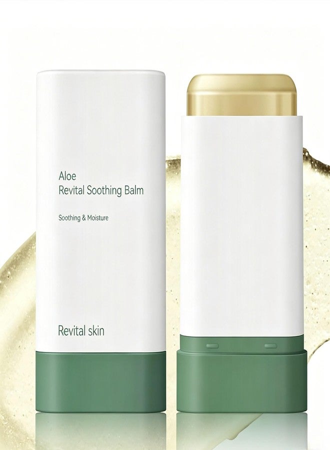 gcdat Aloe Vera Gel Stick, Aloe Revital Soothing Balm Stick, Deeply Moisturizing for Dry Skin, Soothing & Repairing after Sun, Pure Aloe Vera Gel for Face & Body, 0.53 Oz - Image 1