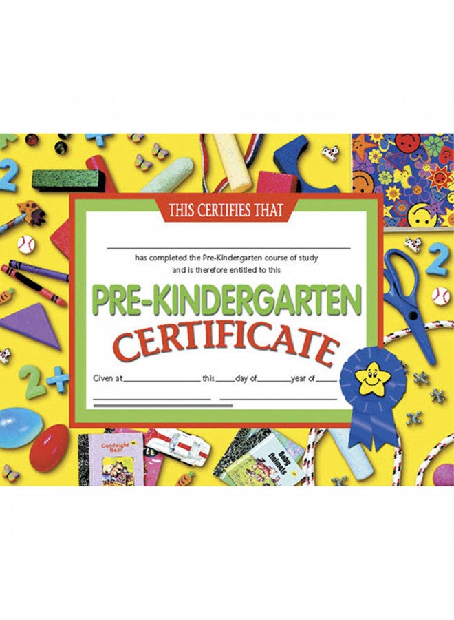 Flipside Hayes Pre-Kindergarten Certificate, 8.5" x 11", Pack of 30 - Image 2