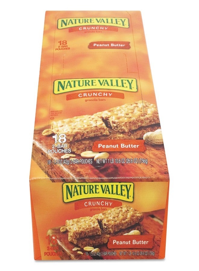 Nature Valley Crunchy Granola Bars, Peanut Butter, 1.49 oz, 18 ct, 36 bars - Image 3