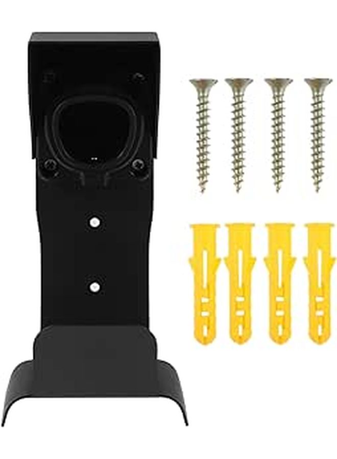 Cable Organizer Wall Mount Charger Holder for Electric Cars Easy Install Black - Image 1