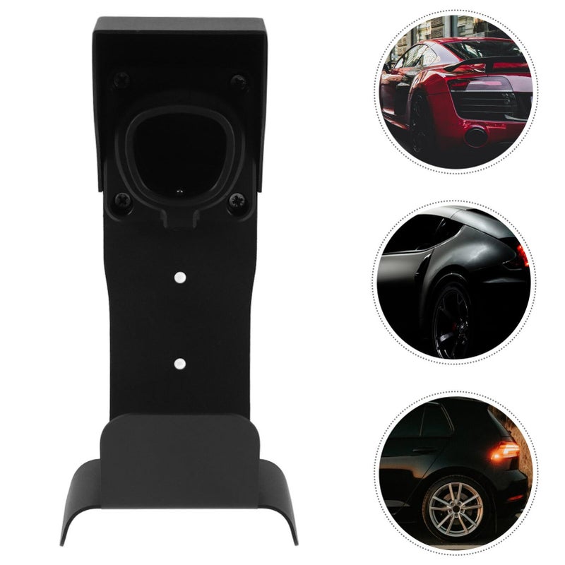 Cable Organizer Wall Mount Charger Holder for Electric Cars Easy Install Black - Image 3